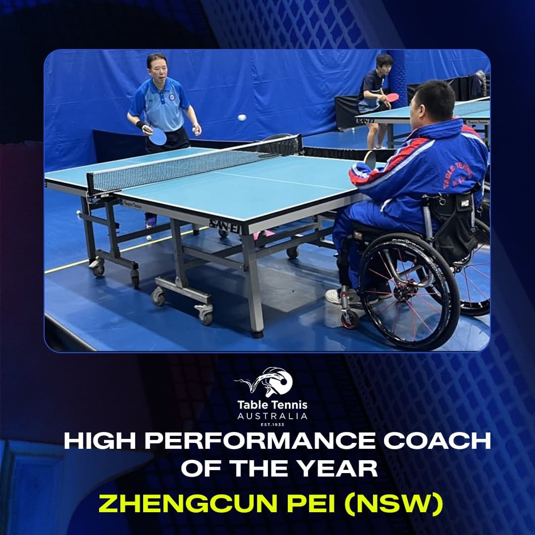Coach Pei was Awarded as High Performance Coach of the Year 2025
